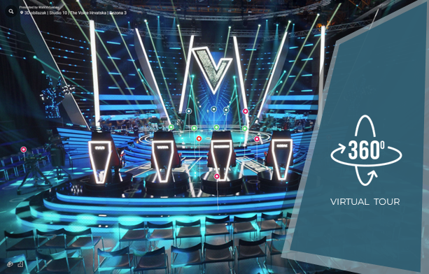 Virtual tour The Voice Croatia
